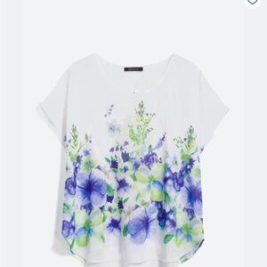 Women’s Scoop Neck Blouse, Size 1X